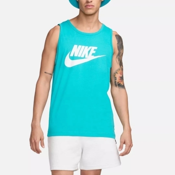 Nike‎ Teal Tank Top Size Small NWT - Picture 1 of 8